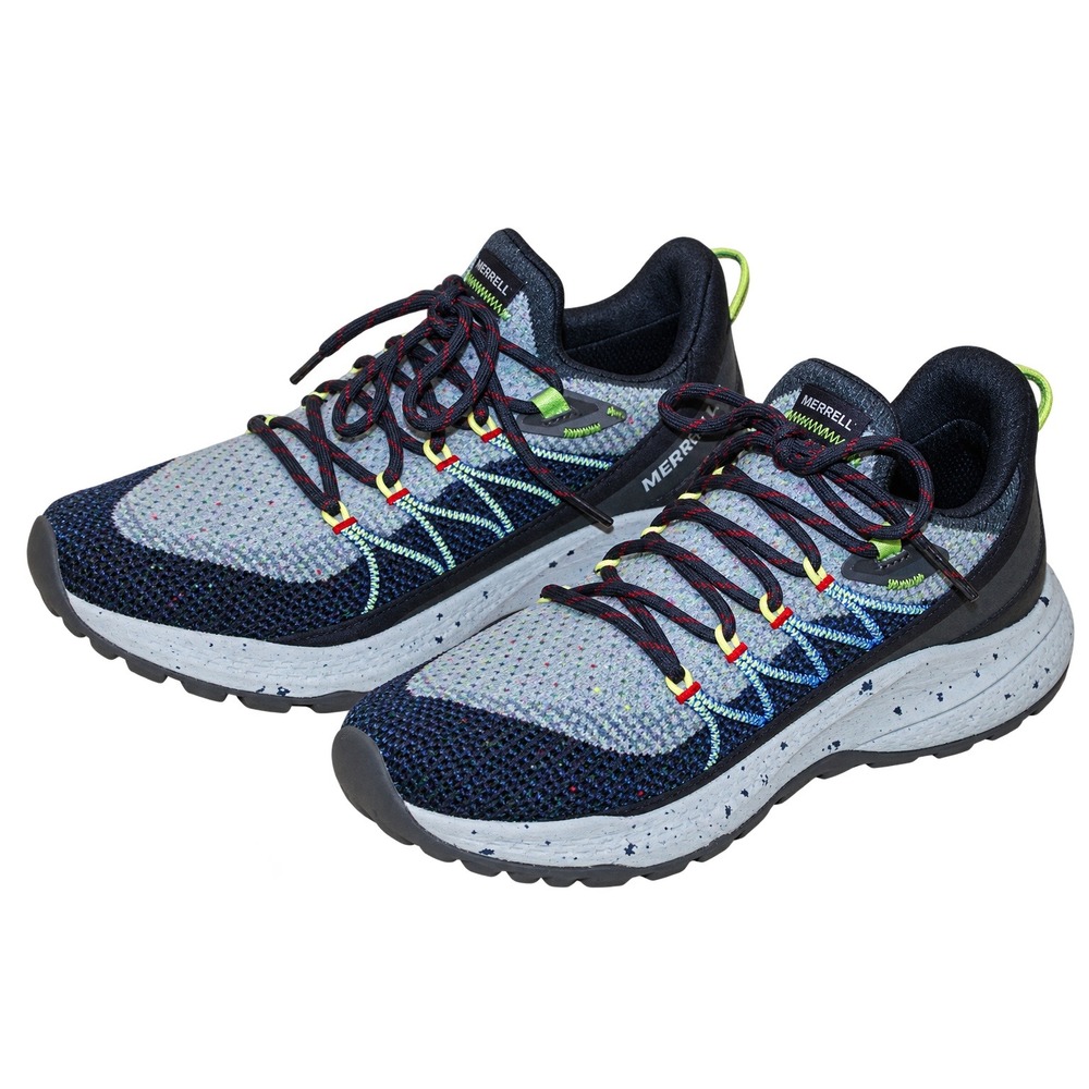 Merrell Bravada 2 Knit Trail Hiking Shoes Womens 7 Blue Grey J135576